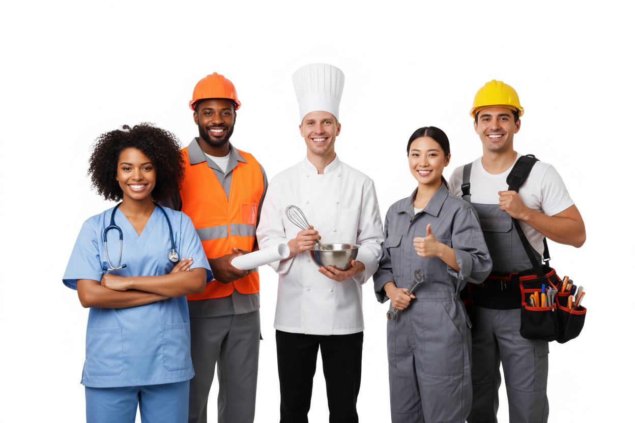 Trades, Safety & Medical Uniforms