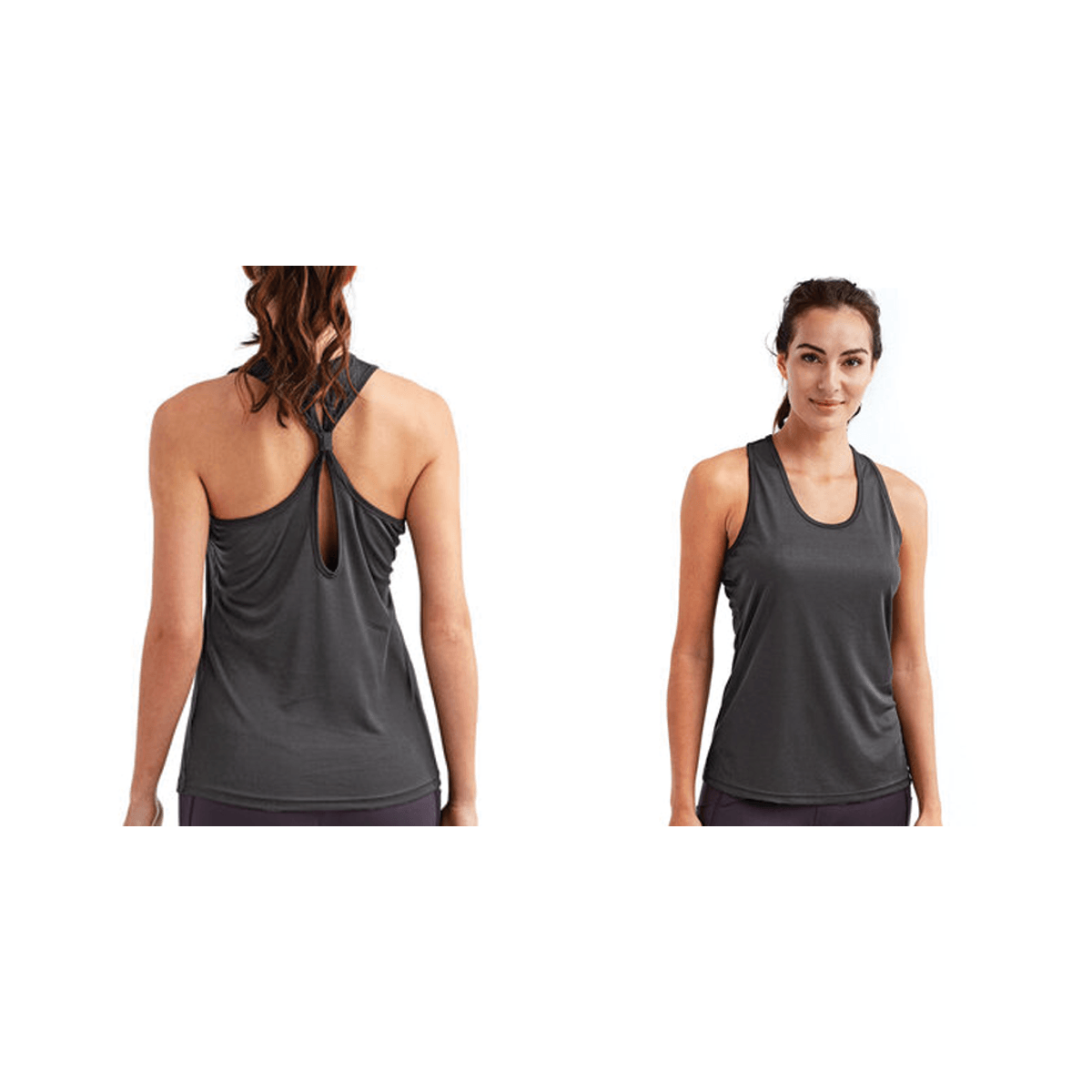 Women's Knot Back Workout Tank