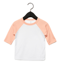 Toddler Playtime Baseball Tee — Three‑Quarter Sleeve