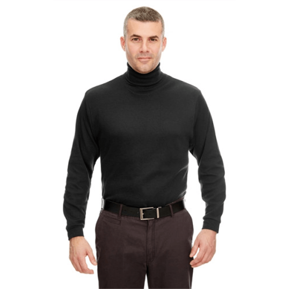 Quiet Luxe Egyptian Cotton Turtleneck