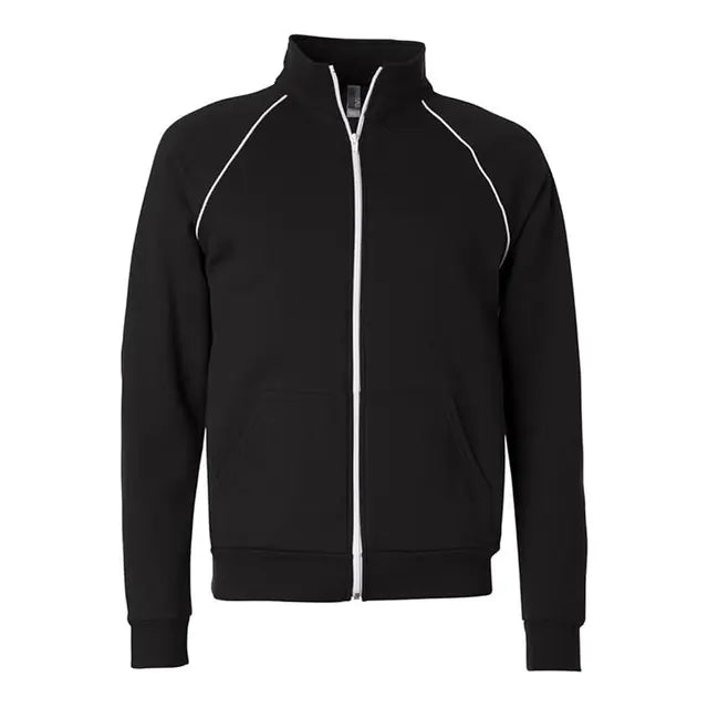 Men's Athletic Piped Fleece Jacket
